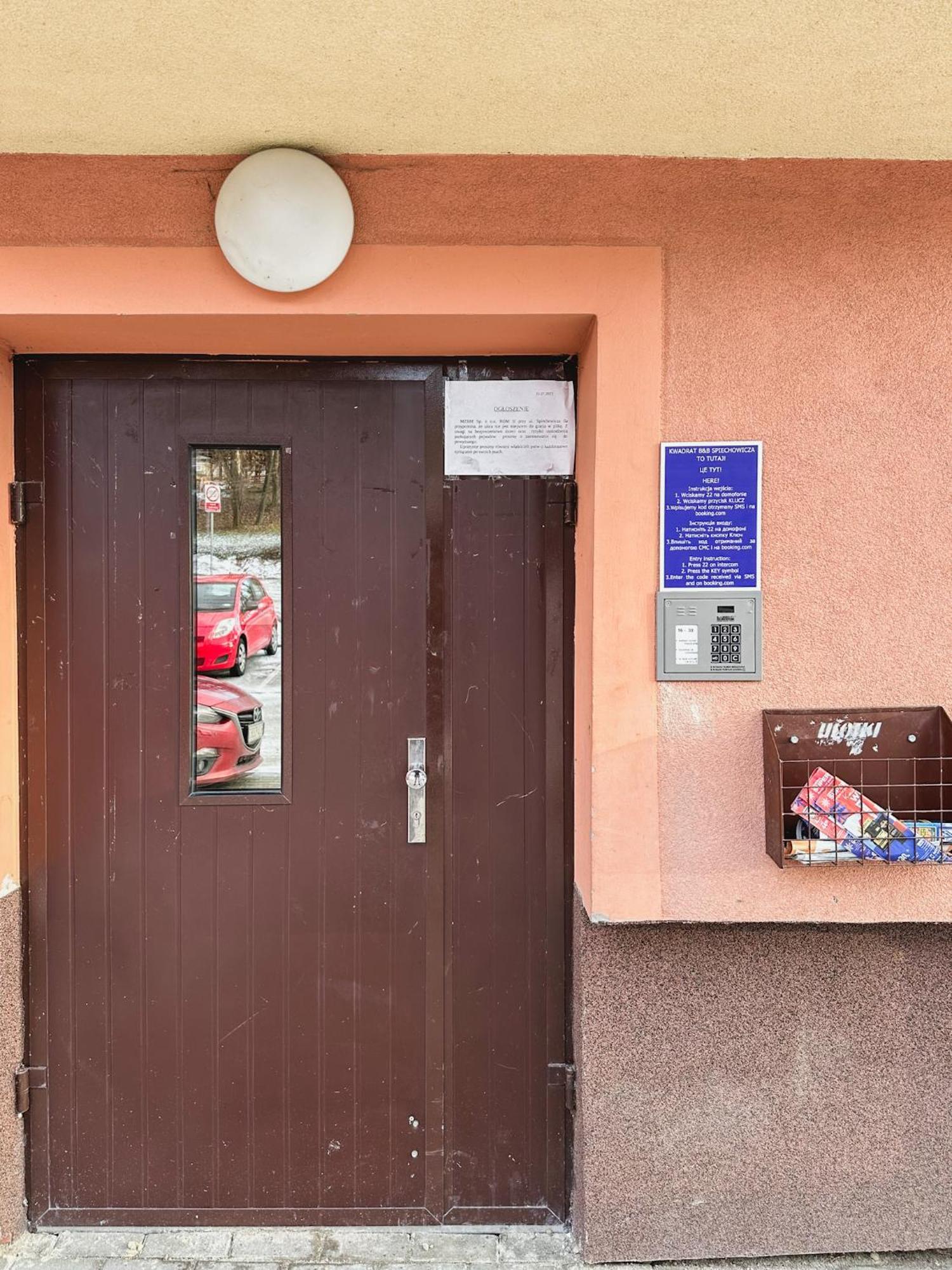 ז'שוב Kwadrat B&B Spiechowicza מראה חיצוני תמונה